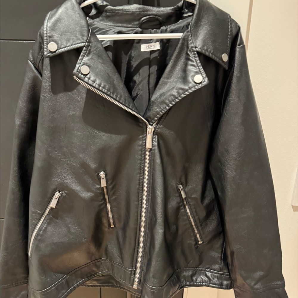 Vegan Leather Jacket